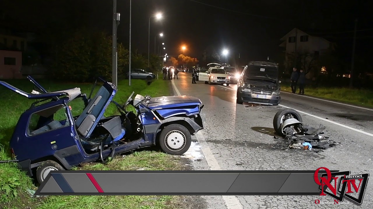 San Maurizio Canavese - Scontro tra due auto sulla SP. 13