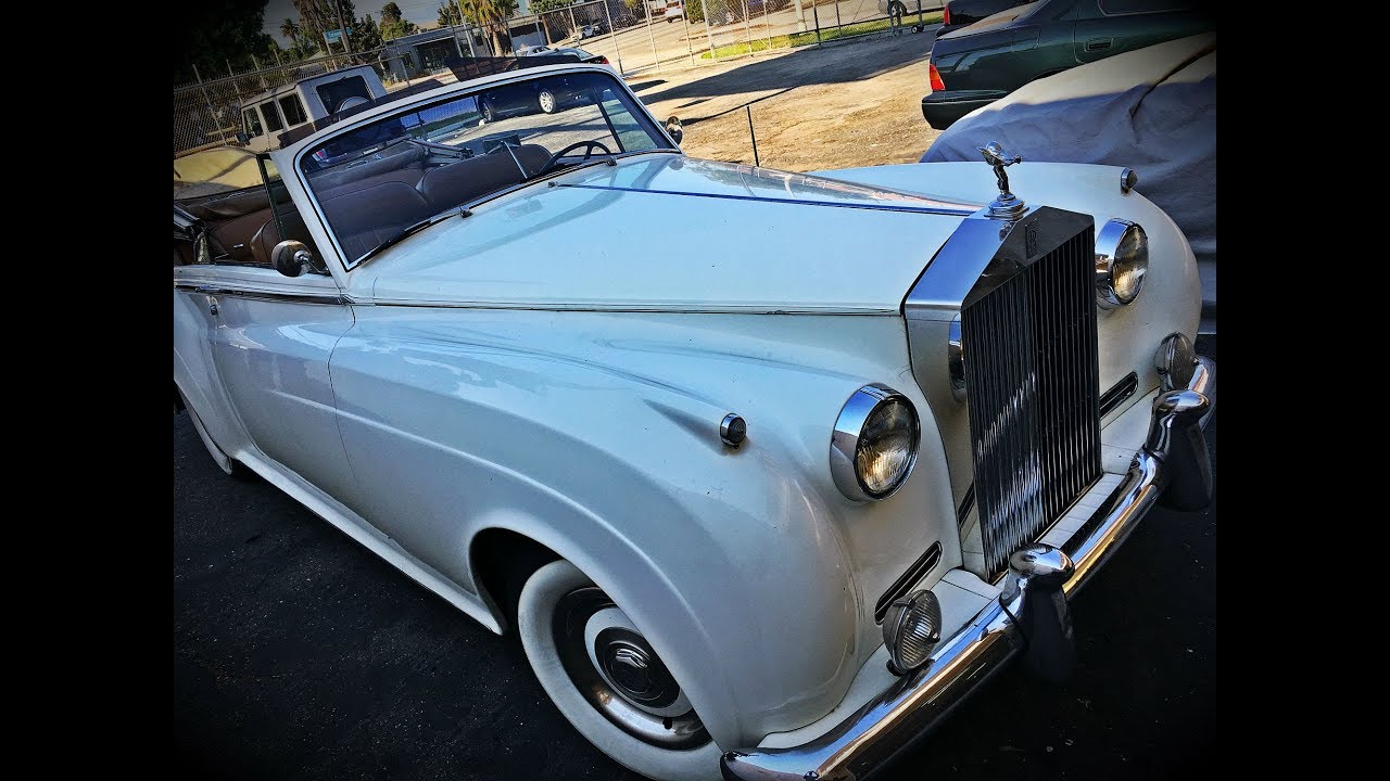 1961 Rolls Royce SCII Drop Head Convertible interior restoration in 5 MINUTES