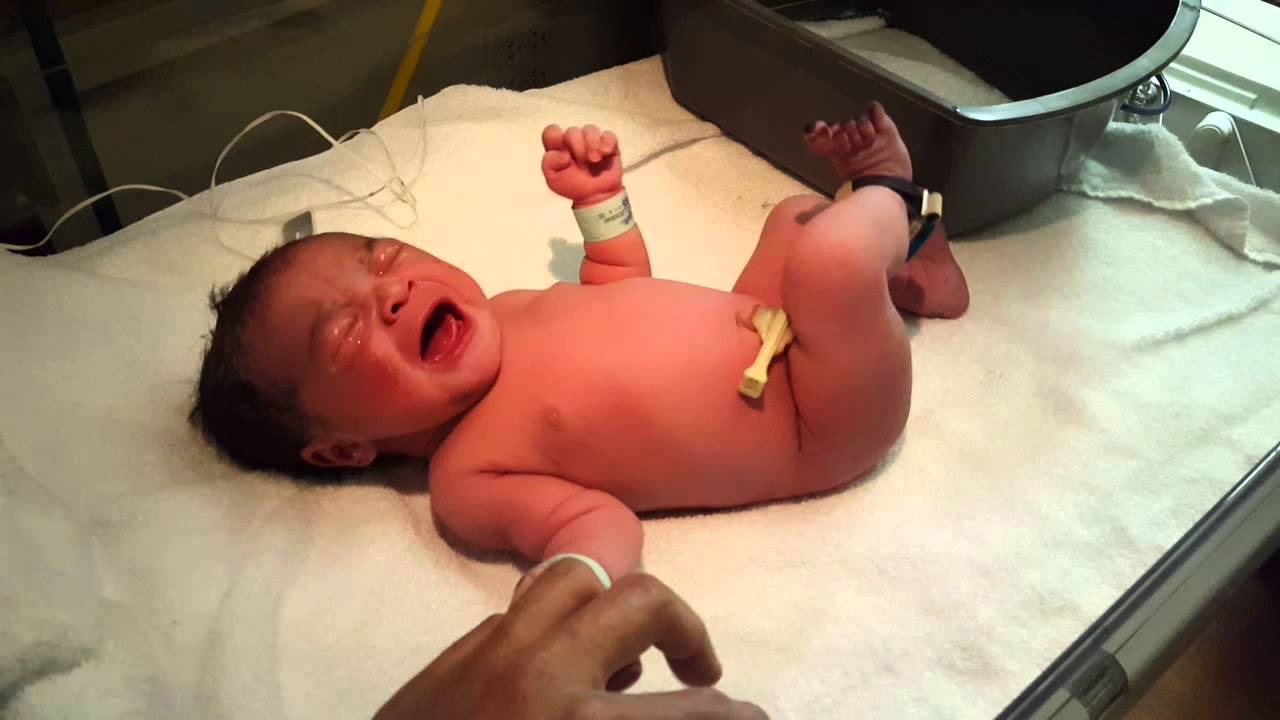 Bella  Rucker First bath