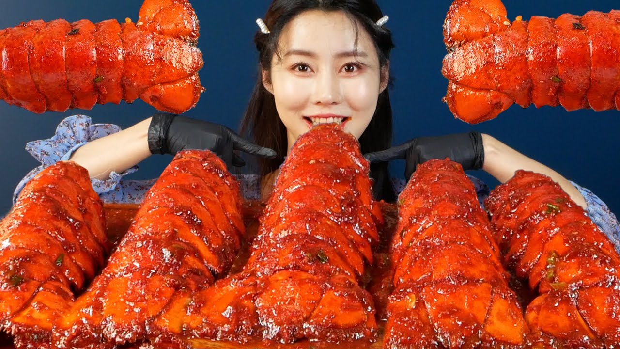MUKBANG ASMR | Театр «Лэбстер», который едят морепродукты. 아라 Ara
