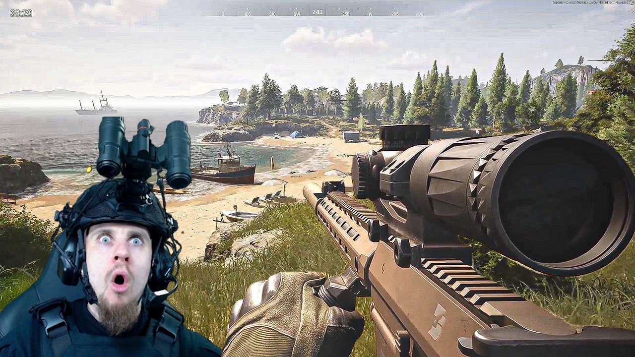 Top Mobile Sniper Tries PC Arena Breakout