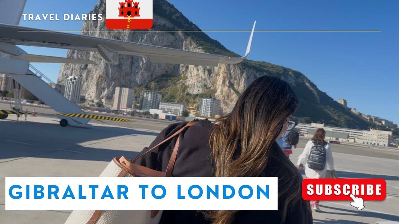 We walked on Gibraltar runway 
