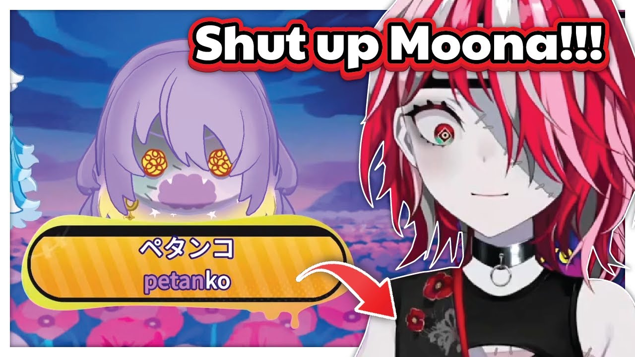 Ollie when Moona call her out in this game :..... [Hololive Indonesia]
