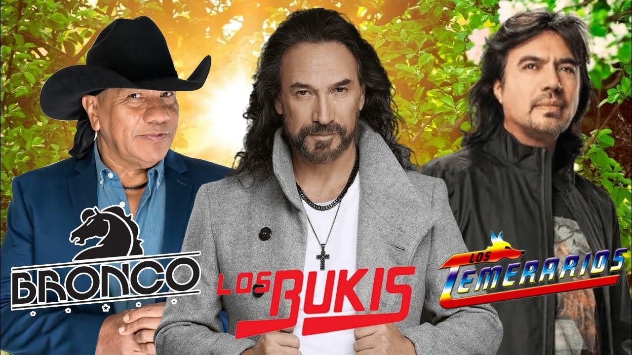 Los Temerarios, Grupo Bronco, Los Bukis, Liberación - 40 Recuerdos Del Ayer Grandes Exitos Romantico