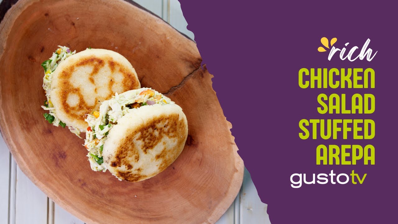 MAKE THE BEST CHICKEN AREPAS WITH VENEZUELAN CHEF | The Latin Kitchen | Gusto TV