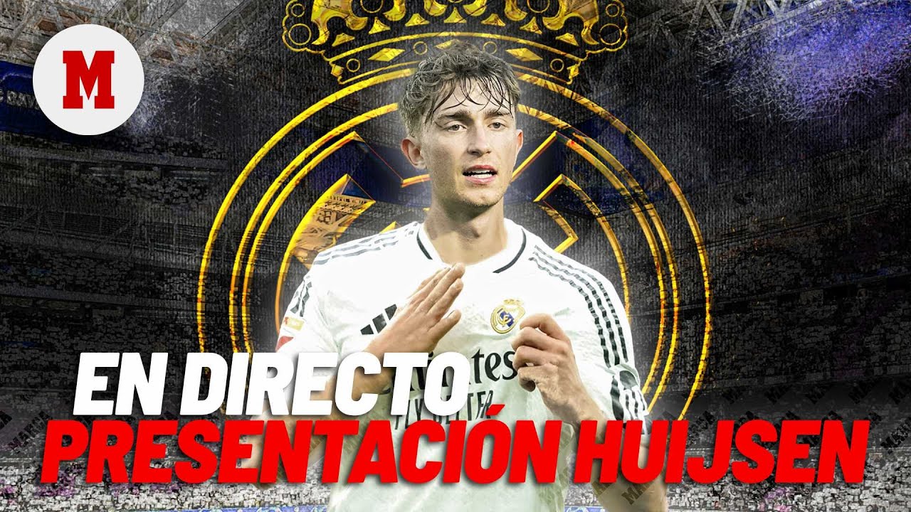 EN DIRECTO I Huijsen, Presentación con el Real Madrid en vivo