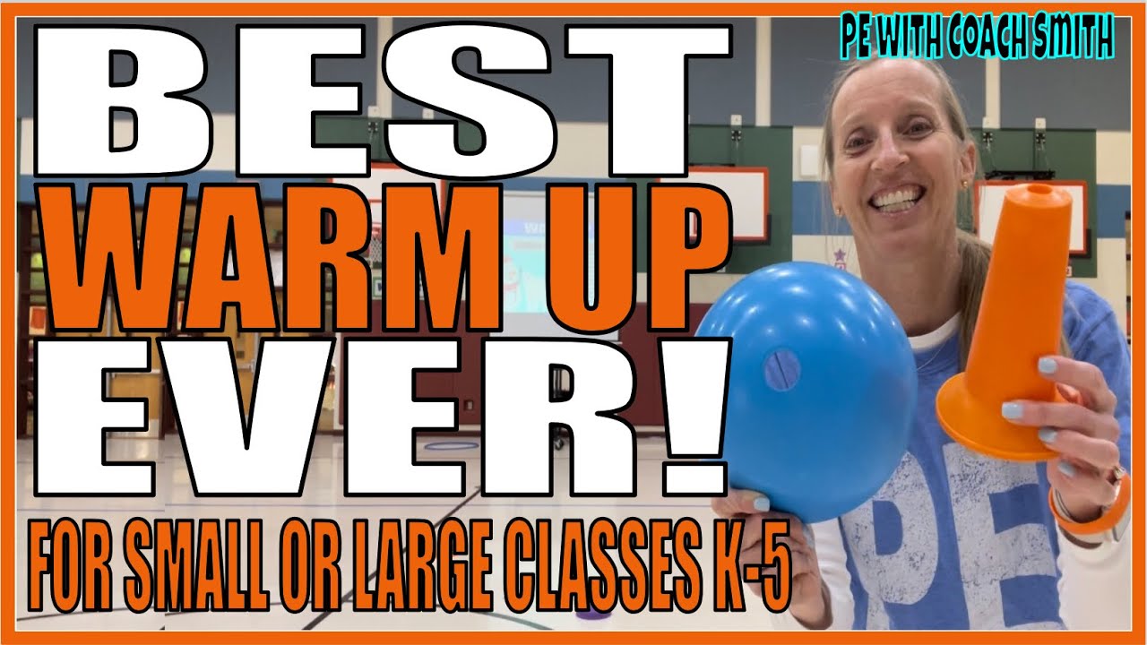 🔥BEST PE WARM UP EVER! 🏃🏼‍♂️🏃‍♀️| Activity K-5 with Min Equip!