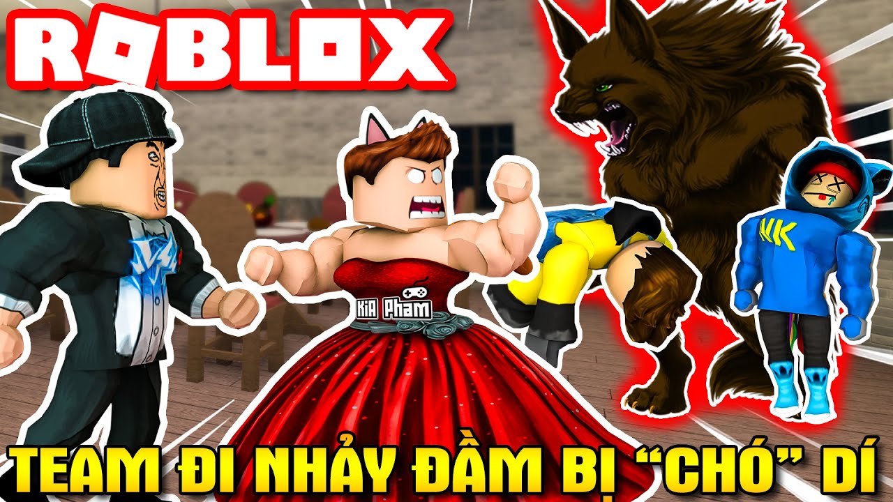 Roblox | KHI TEAM LẦY ĐI NHẢY ĐẦM BỊ QUỶ SÓI DÍ ĐÒI ĂN THỊT - A Wolf Or Other | KiA Phạm