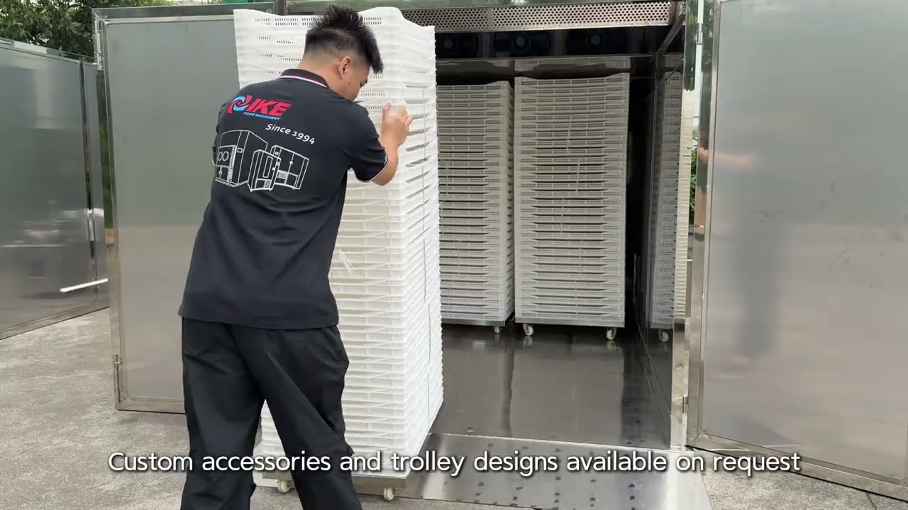 Large Heat Pump Dryer Machine AIO-DF1500TW | 800–1000kg Batch Capacity | IKE Drying Room