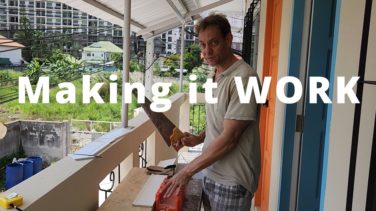 FAIL? Cutting Door Trim Without Proper Tools | TIKTOK Apartments