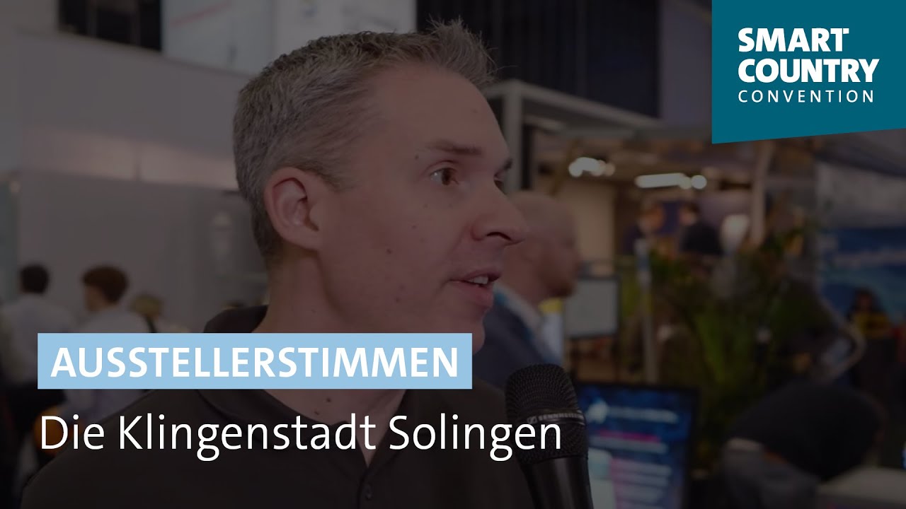 #SCCON24 | Die Klingenstadt Solingen auf der Smart Country Convention