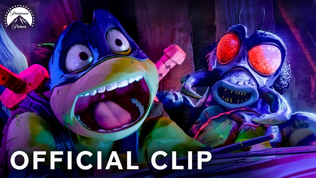 Teenage Mutant Ninja Turtles: Mutant Mayhem | The Turtles Meet Superfly! 🪰 | Paramount Movies