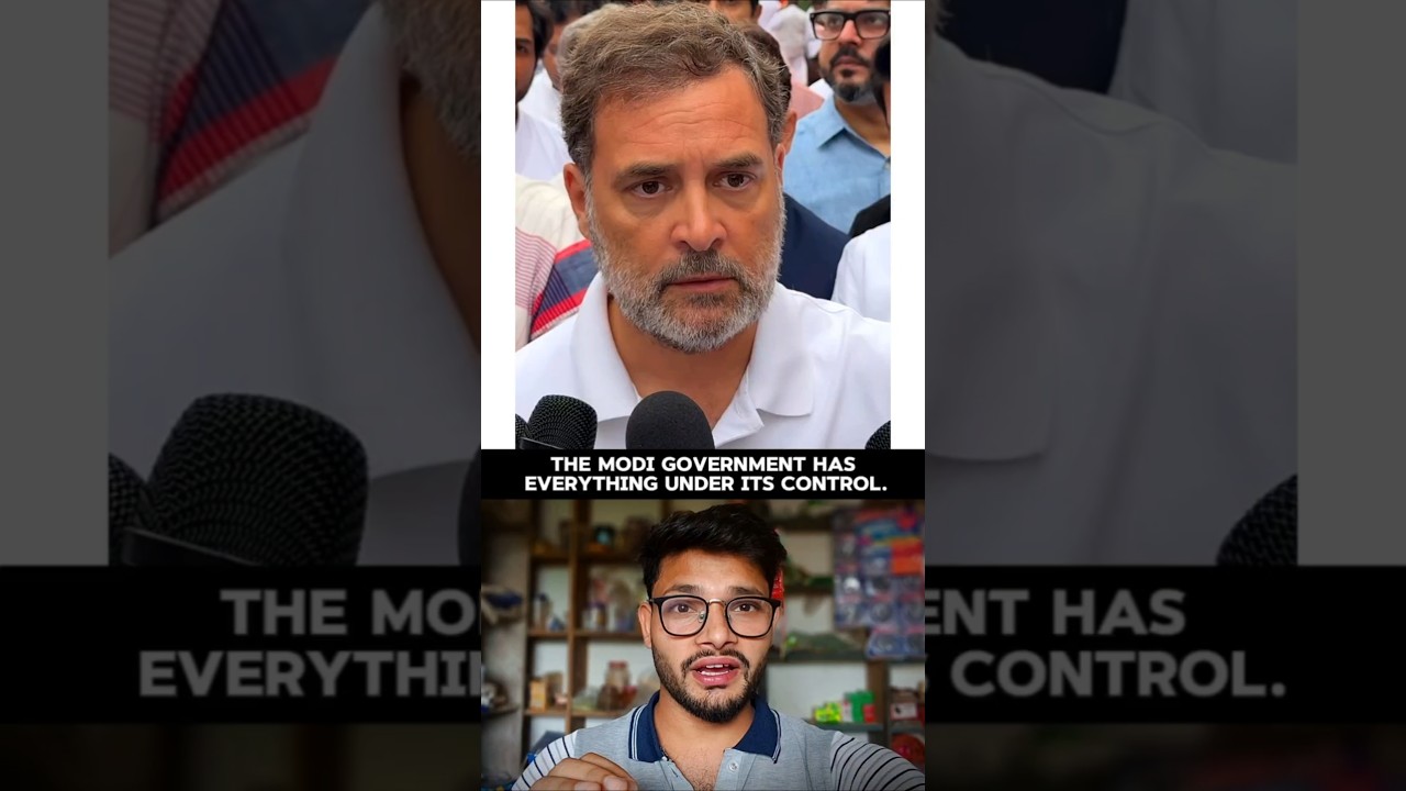 The Modi government has everything under its control.👀 #narendramodi #rahulgandhi #parliament