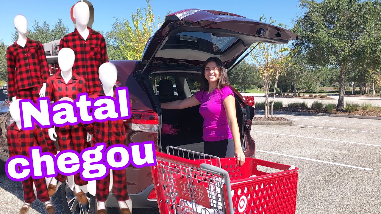 FAZENDO COMPRAS NA TARGET- NATAL CHEGOU POR AQUI