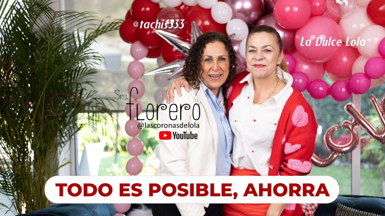 TODO es posible, AHORRA ¿Porque no soy una Sra. Florero?