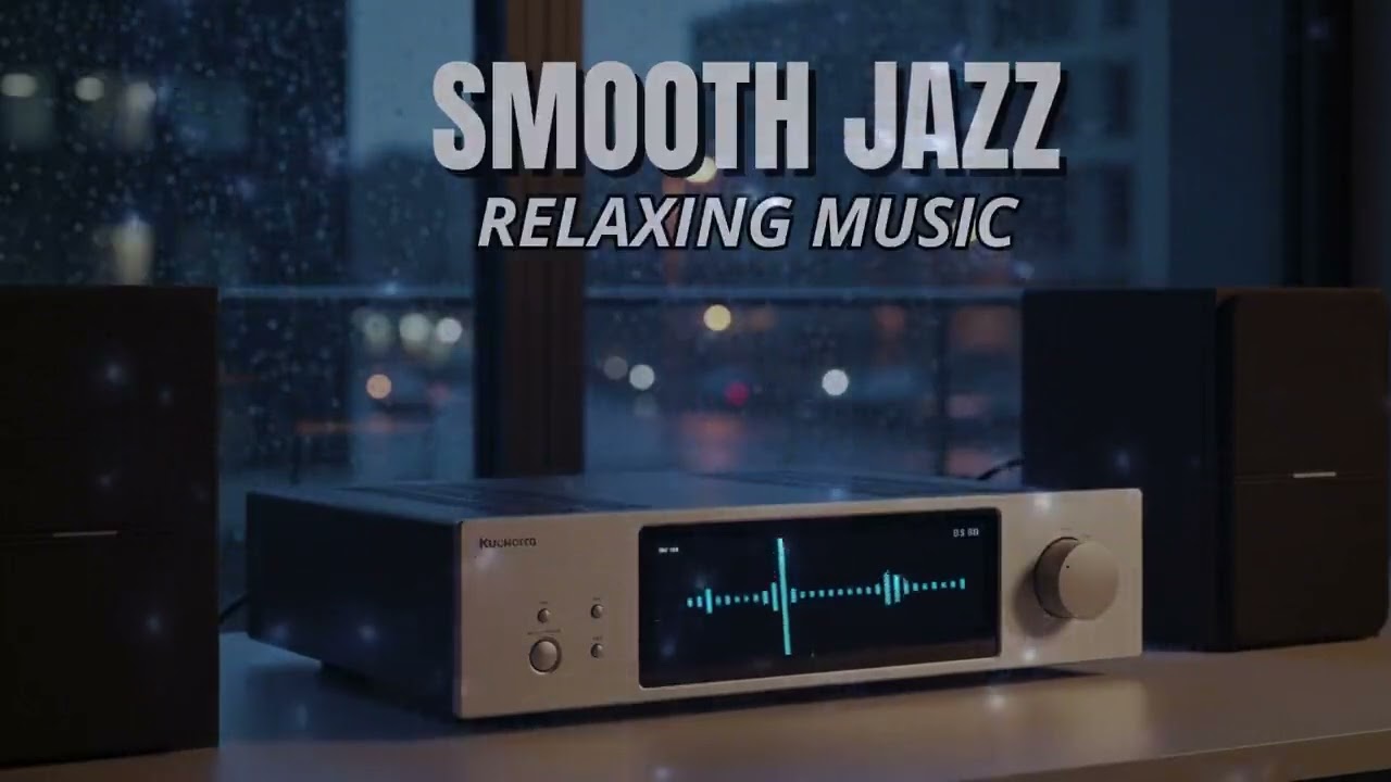 Soft Piano & Sax Lounge – Calm Jazz for Evening Coffee Time