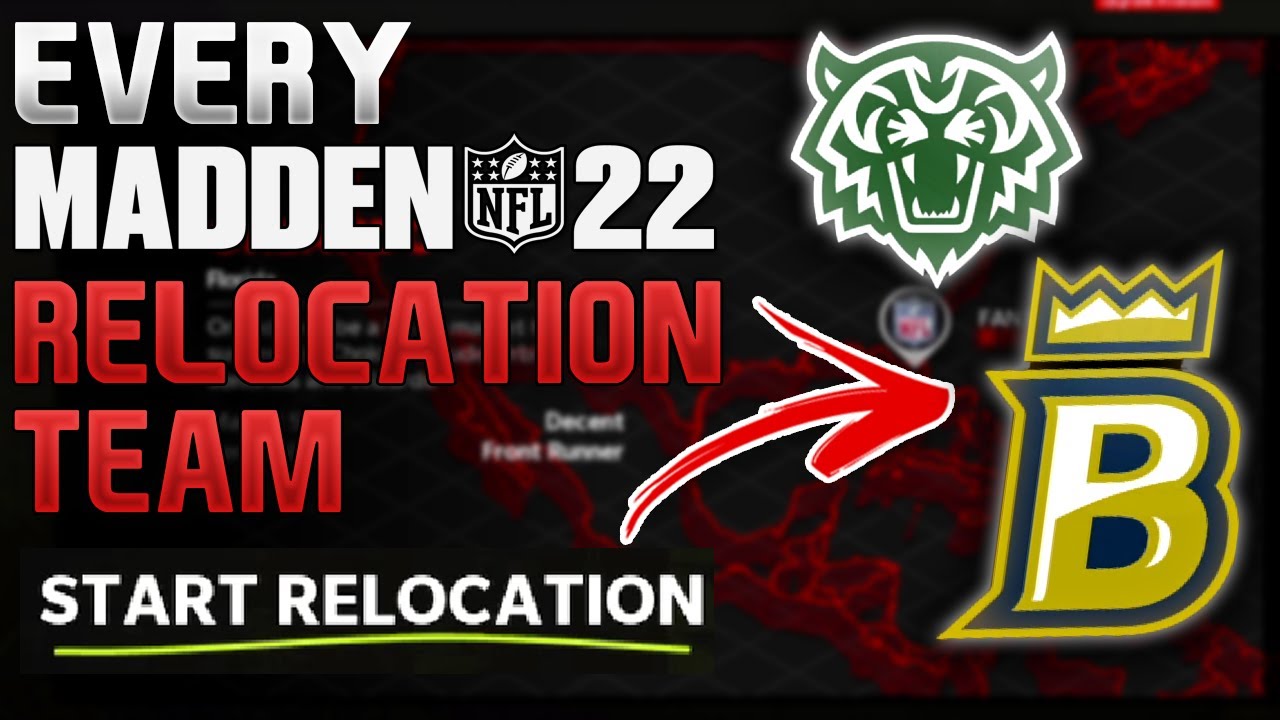 КАЖДАЯ команда по переезду в режиме франшизы Madden 22