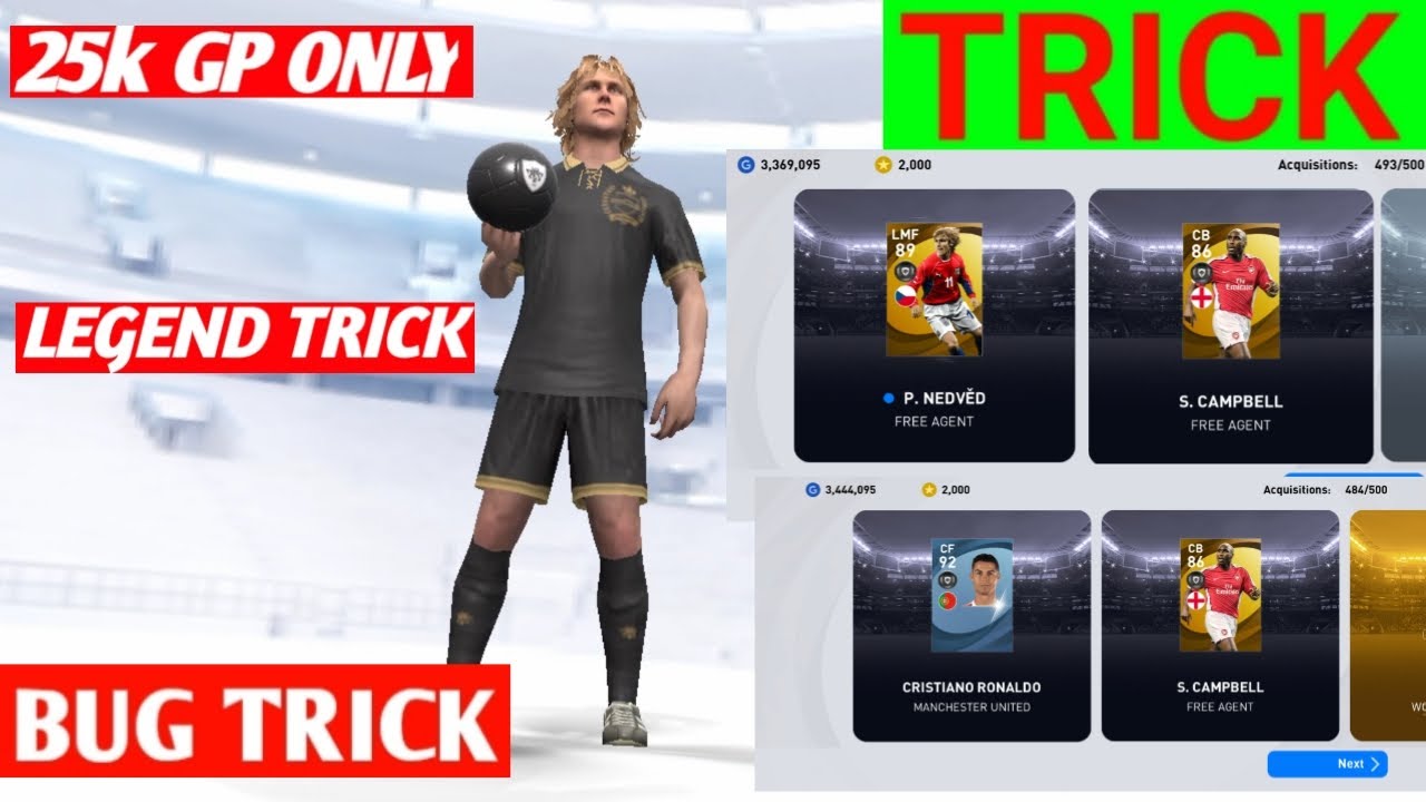 LEGEND TRICK WORLDWIDE CLUB BOX DRAW | PES 2021 MOBILE