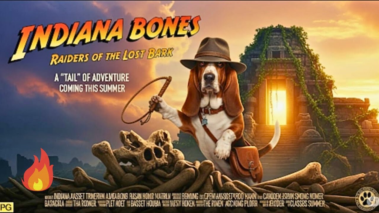 Indiana Bones: Raiders of the Lost Bark | Basset Hound Jungle Quest