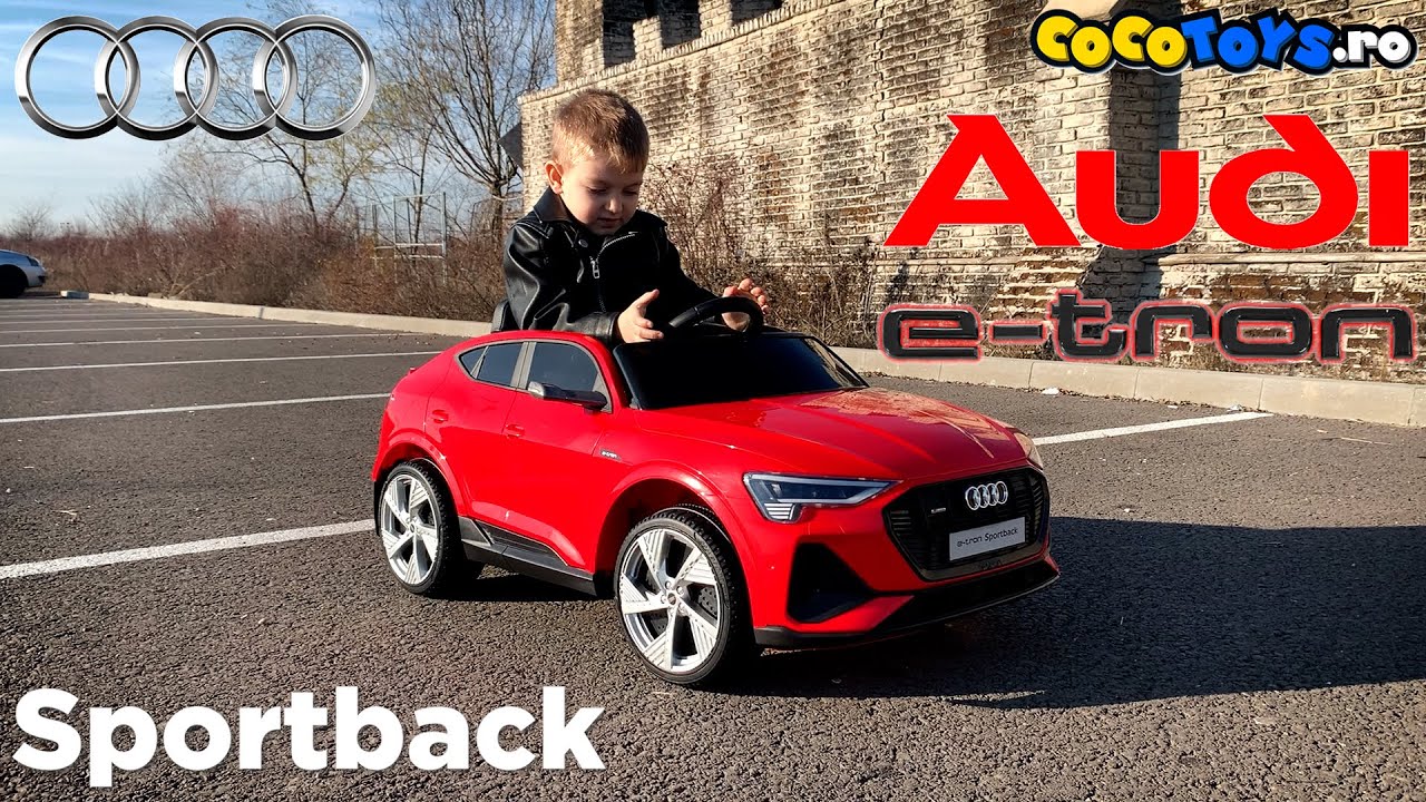 Masinuta electrica copii Audi e-tron Sportback COCO TOYS