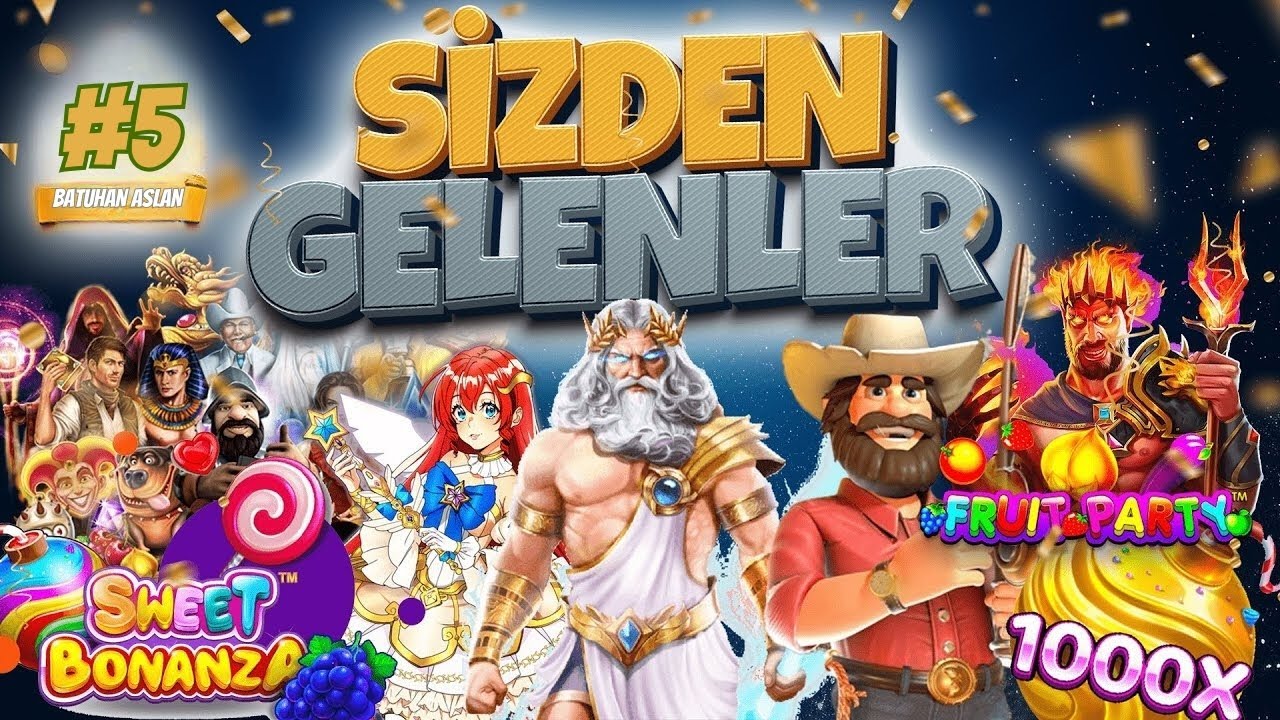 SLOT OYUNLARI 🍁 SİZDEN GELENLER SLOT 5 🍁 SİZDEN GELEN REKOR KAZAN&Ccedil;LAR 🍁 SİZDEN GELEN MAX WİNLER