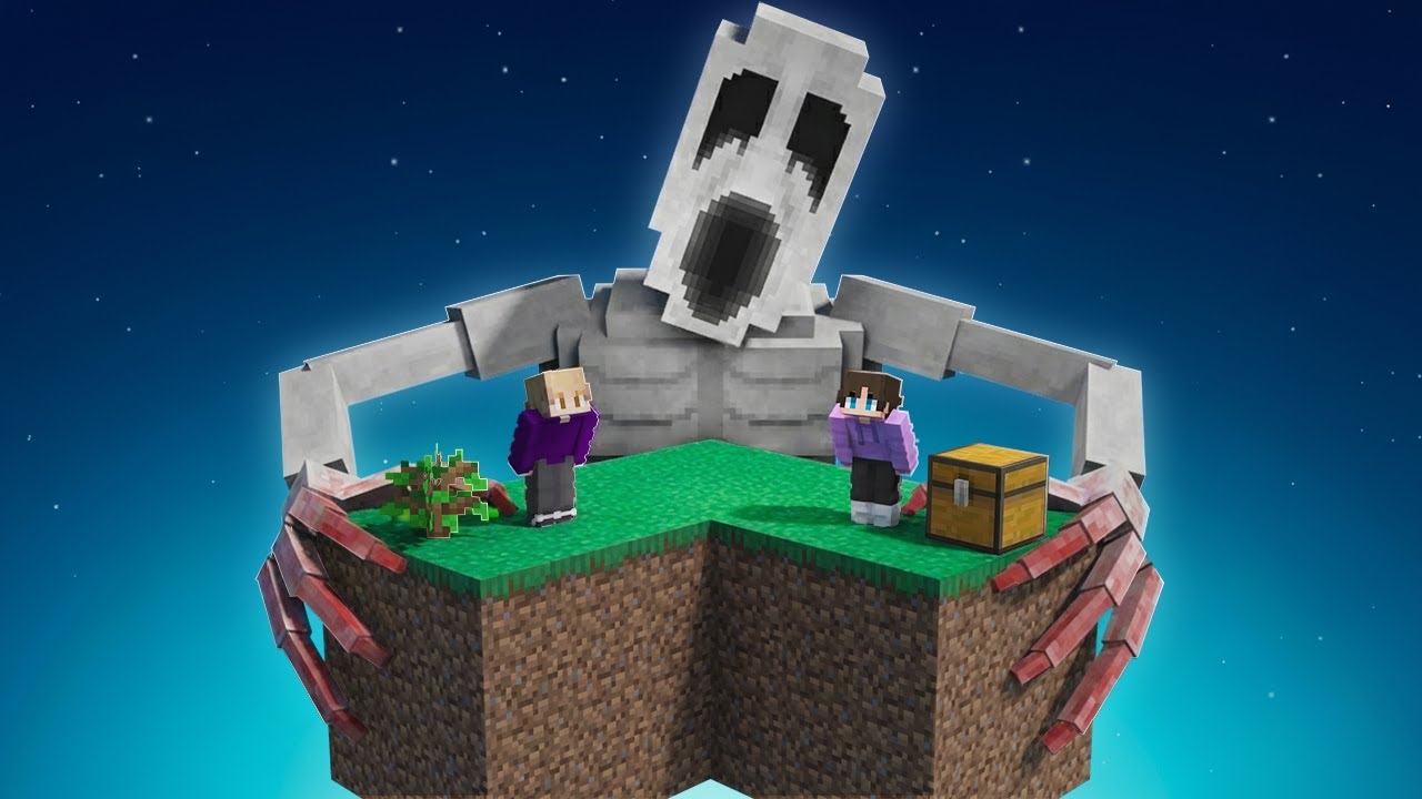 We Survived SkyBlock with EVERY Horror Mod...