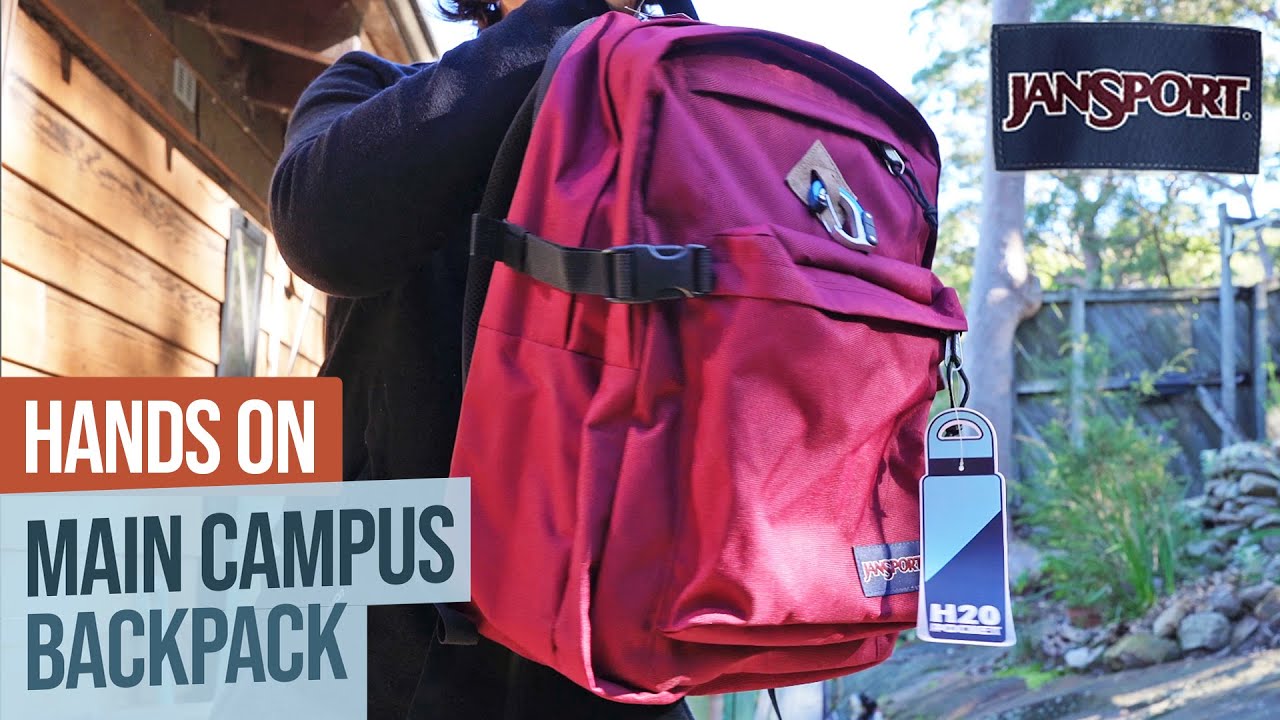 Jansport Main Campus Backpack (hands on)