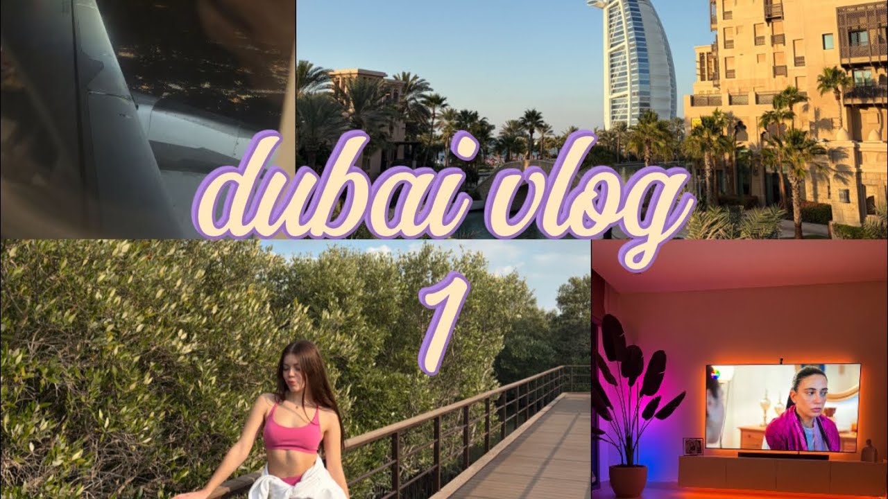 dubai vlog1/yolculuk vee 1. günümüzz🥳