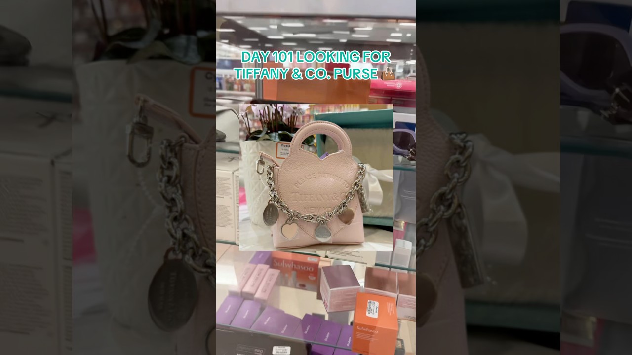 День 101: ищу сумочку Tiffany and Co в Marshalls! #tiffanyandco #marshalls #marshallsfind