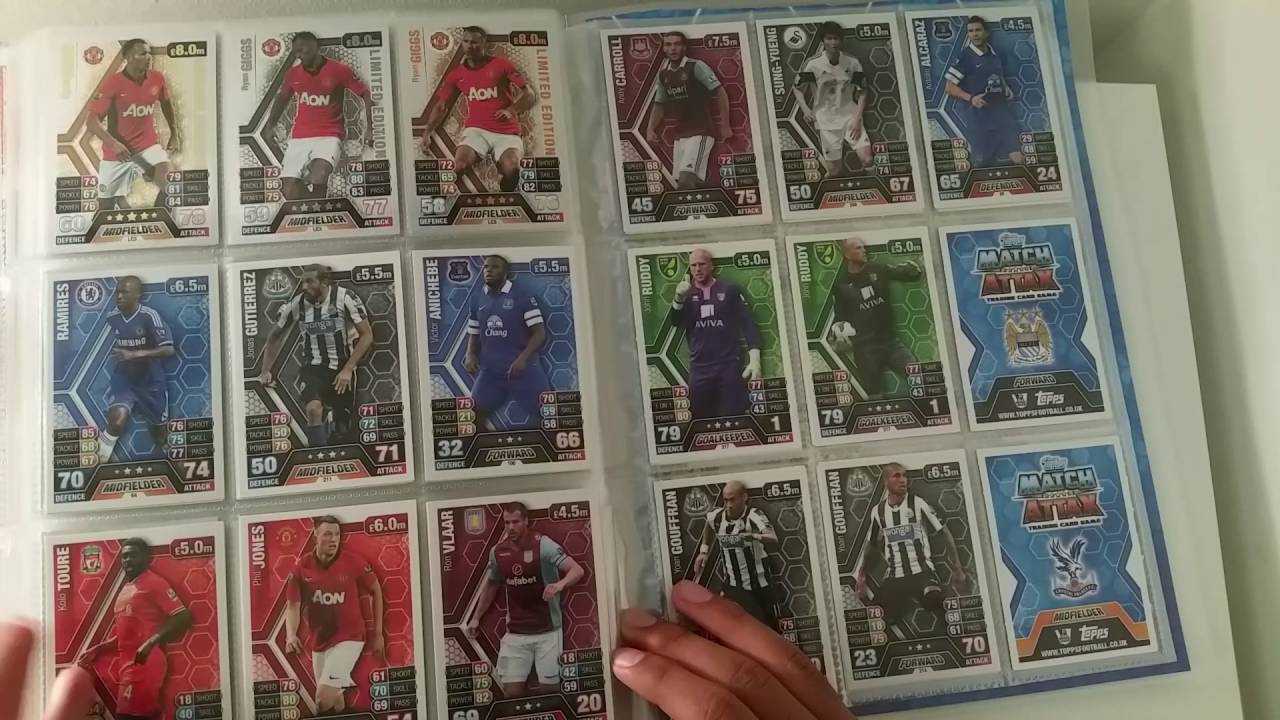 MATCH ATTAX 2013/14 COMPLETE COLLECTION