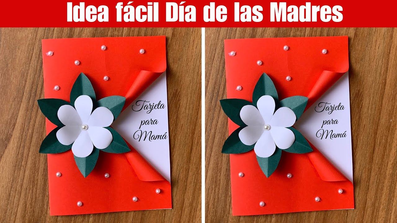 Cómo Hacer una Tarjeta de Día de la Madre Hecha a Mano | Tutorial Fácil, Creativo y Especial