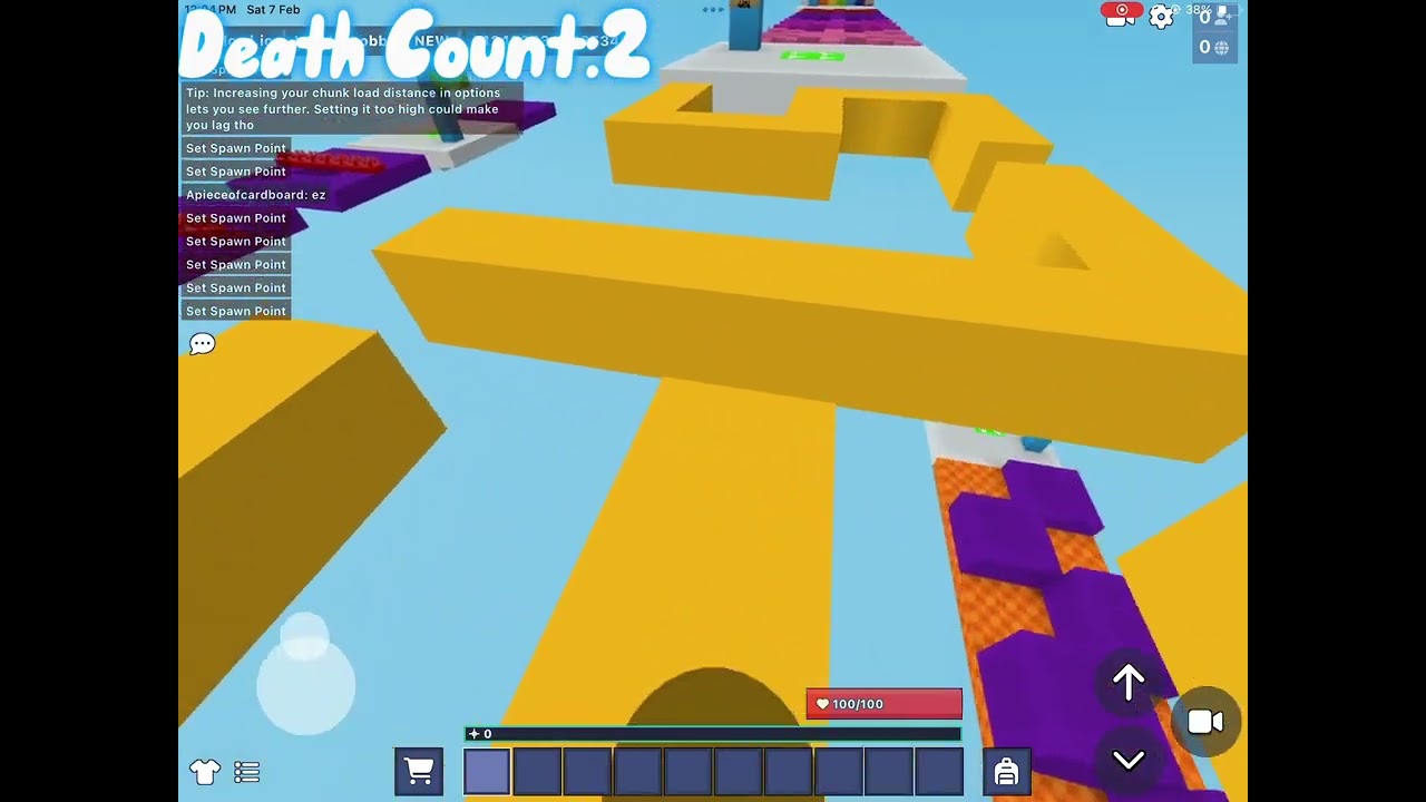Playing Bloxd io