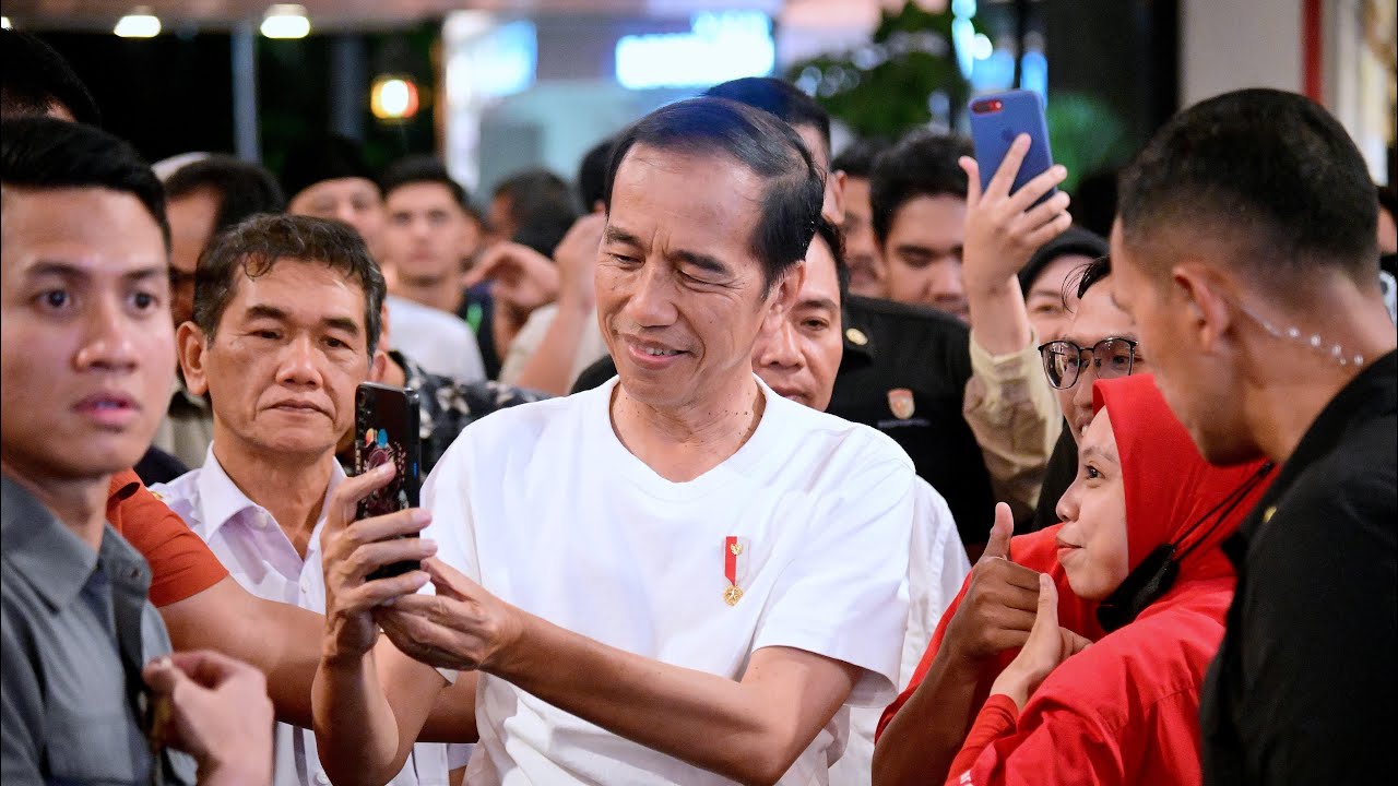 Ketika Presiden Jokowi Sapa Masyarakat Pontianak, 20 Maret 2024