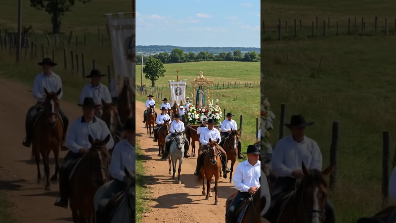 🙏 Romaria Rural Cat&oacute;lica a Cavalo | F&eacute;, Tradi&ccedil;&atilde;o e Devo&ccedil;&atilde;o no Campo