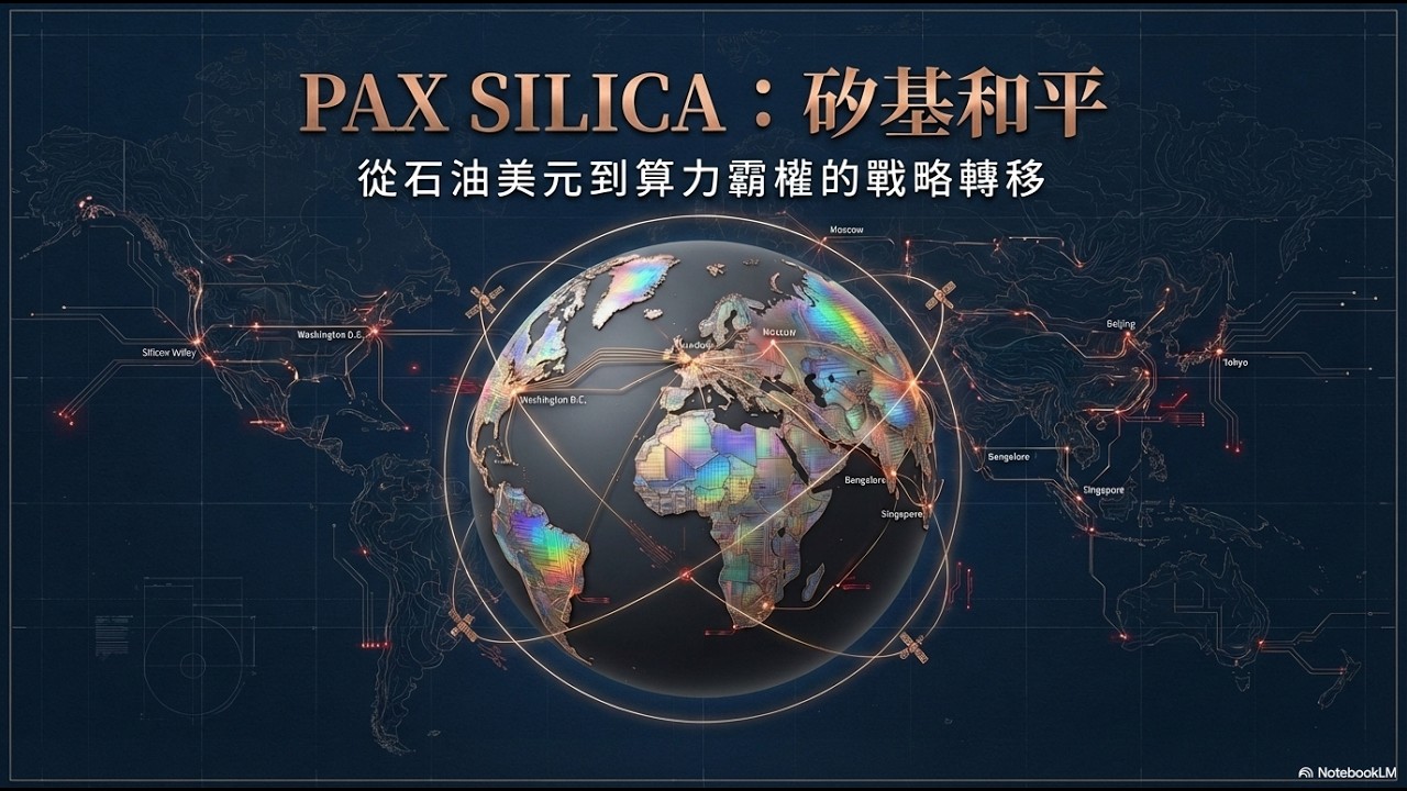 五個字解析 「矽基和平」Pax Silica：矽基霸權？算力鐵幕？ #PaxSilica #矽基和平 #半導體供應鏈 #外交英文 #地緣政治 #關鍵礦物 #晶片戰爭