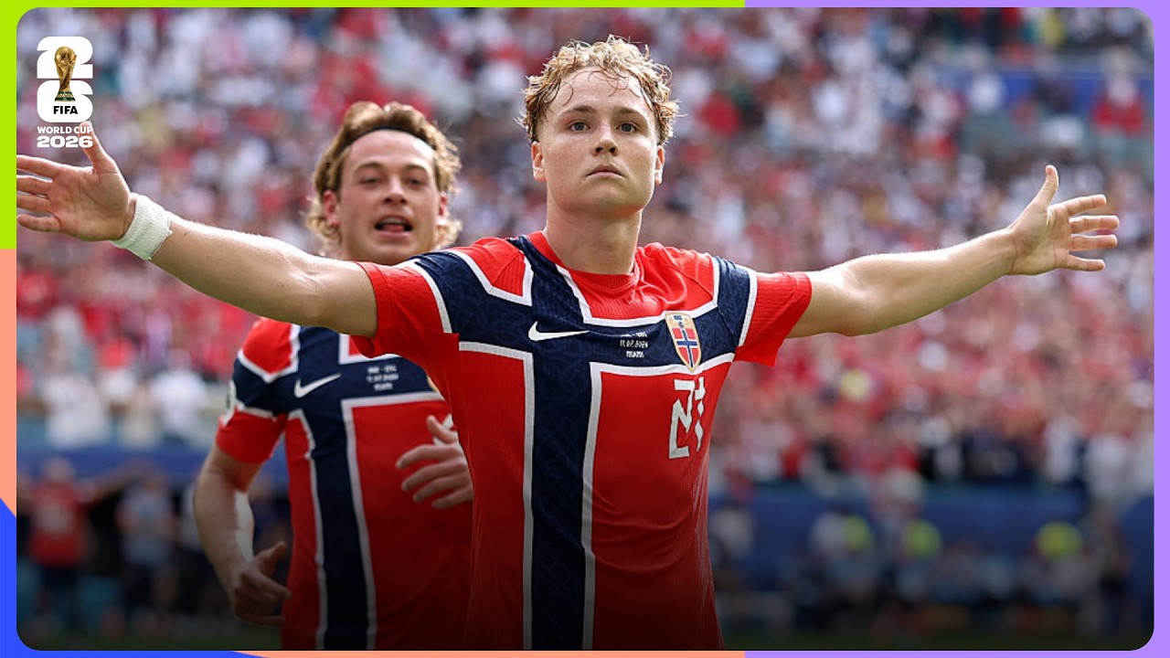 Andreas Schjelderup Goal | Norway 1-2 England | FIFA World Cup 2026&trade;