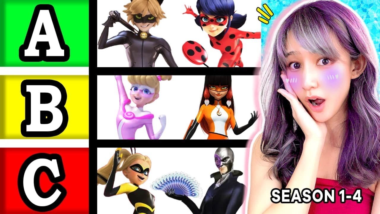 RANKING ALL MIRACULOUS TRANSFORMATIONS & OUTFITS (Seasons 1- 4)  | Tales of Ladybug and Cat Noir