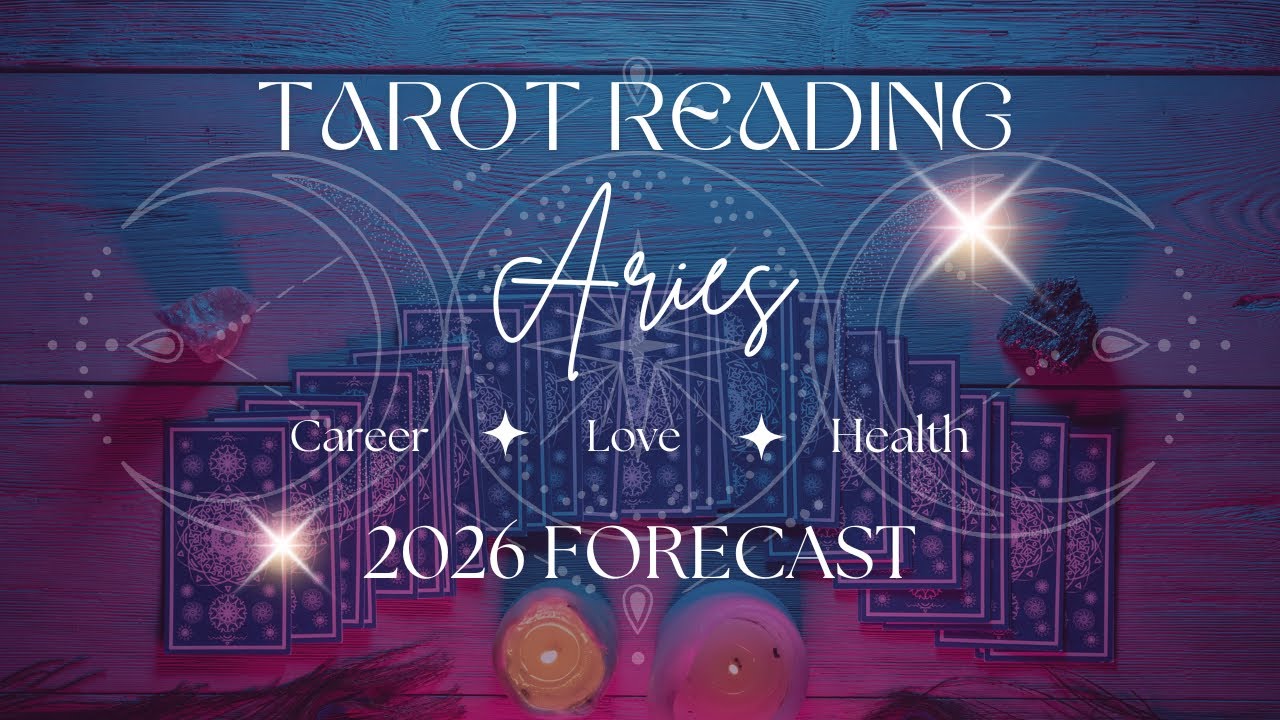 Year Ahead Tarot Reading for ARIES ♈️ 2026 Predictions 🔮 LOVE, CAREER, HEALTH ✨ Energy Forecast 