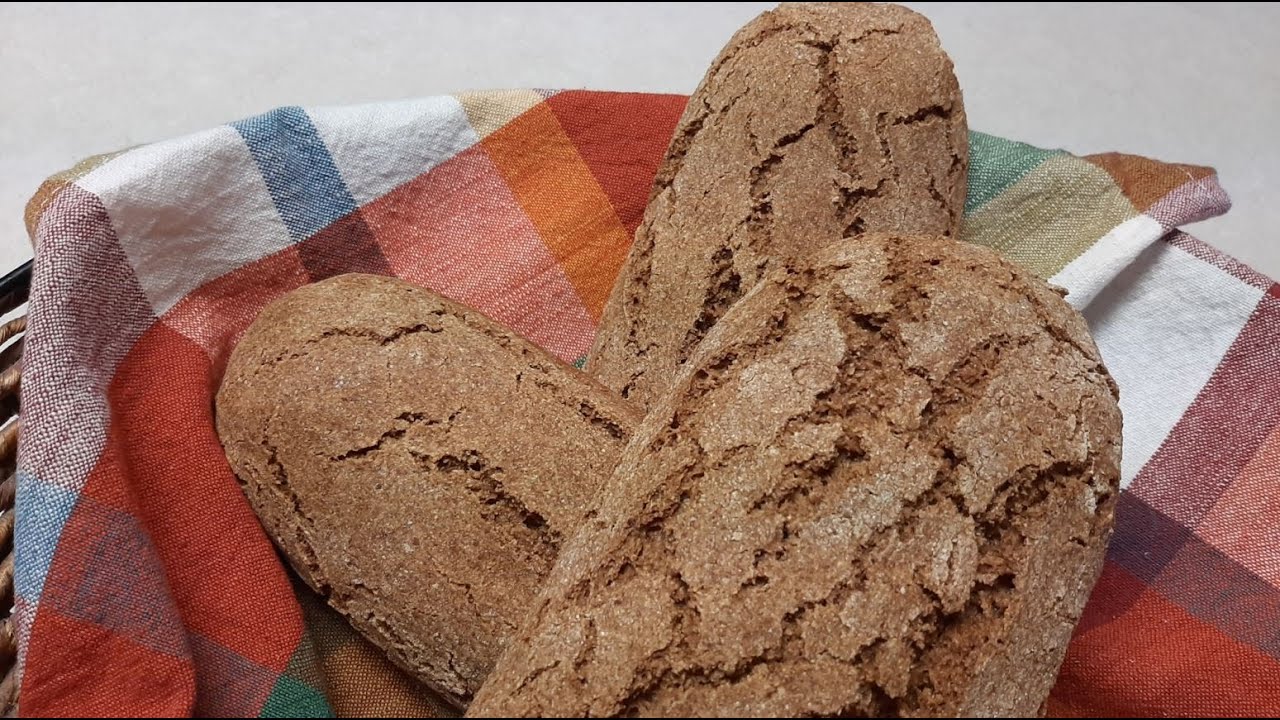 RYE BREAD with 100% stone ground rye flour  no other flours added