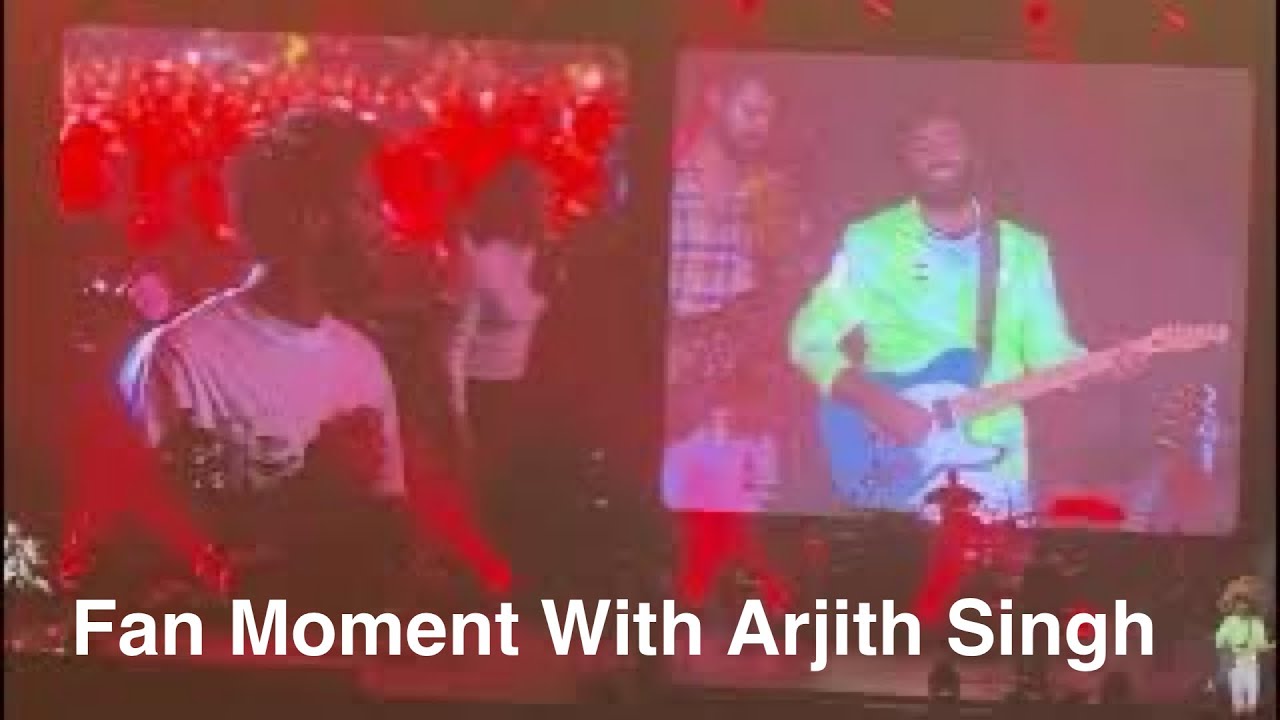 Fan Moment With Arjith Singh || Lucky Fan to Sing with Arjith || Tu Mera koi Na Hoke bi kuch lage