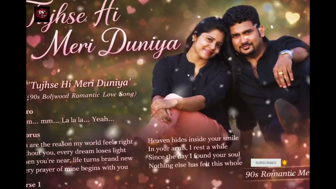 💞Tujhse Hi Meri Duniya ❤️ | 90s Bollywood🌹 Romantic Love 🎧Song | Udit Style Melody💞