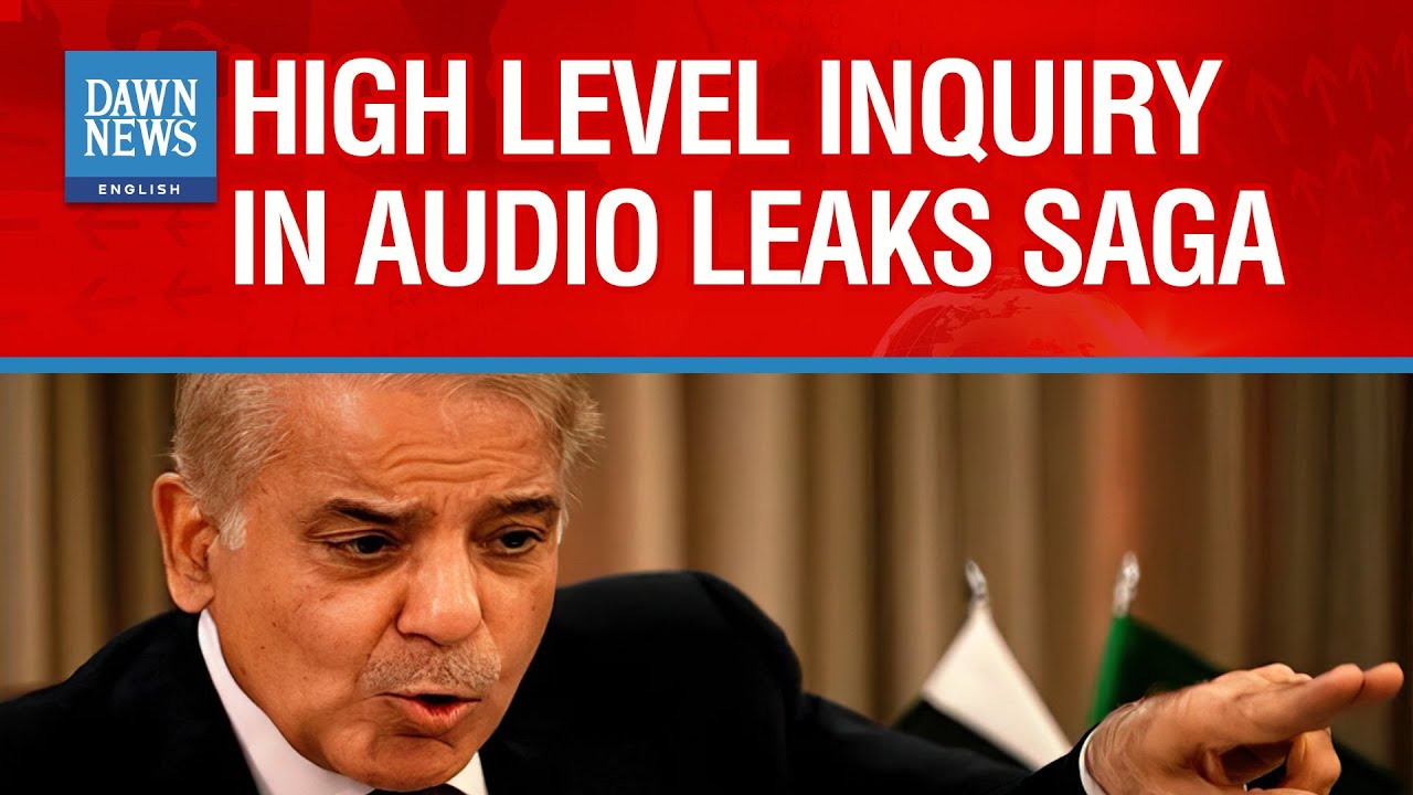 PM Shehbaz Orders High-Level Inquiry In Audio Leaks Saga