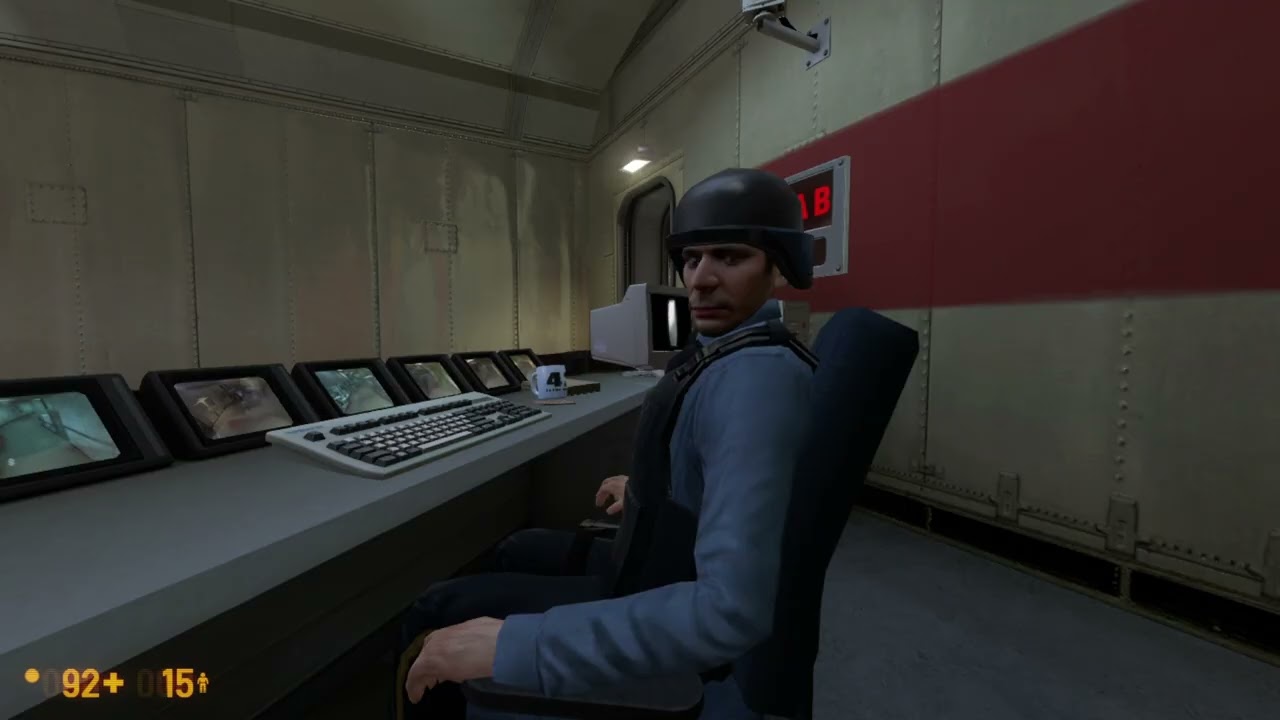 LE SCIENTIFIQUE FOU !!! CAR JE SUIS UN DRARE ( BLACK MESA )