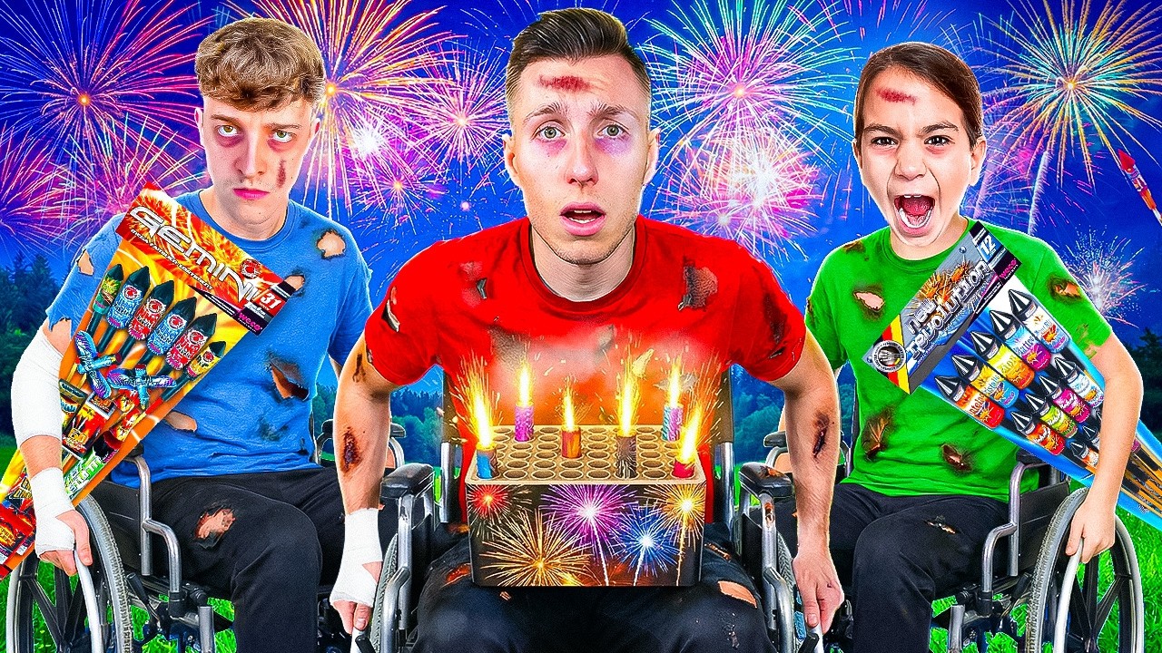 ALLE YOUTUBER haben schweren SILVESTER UNFALL...🧨😭 (iCrimax, Leontin, Lukas)