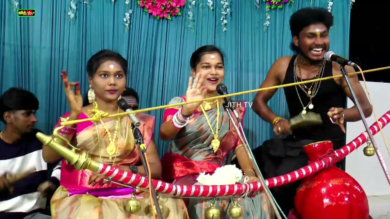 கலகலப்பான கலை தேவதை சத்யா வில்லுப்பாட்டு || The lively art goddess Sathya Villuppattu #jithtv
