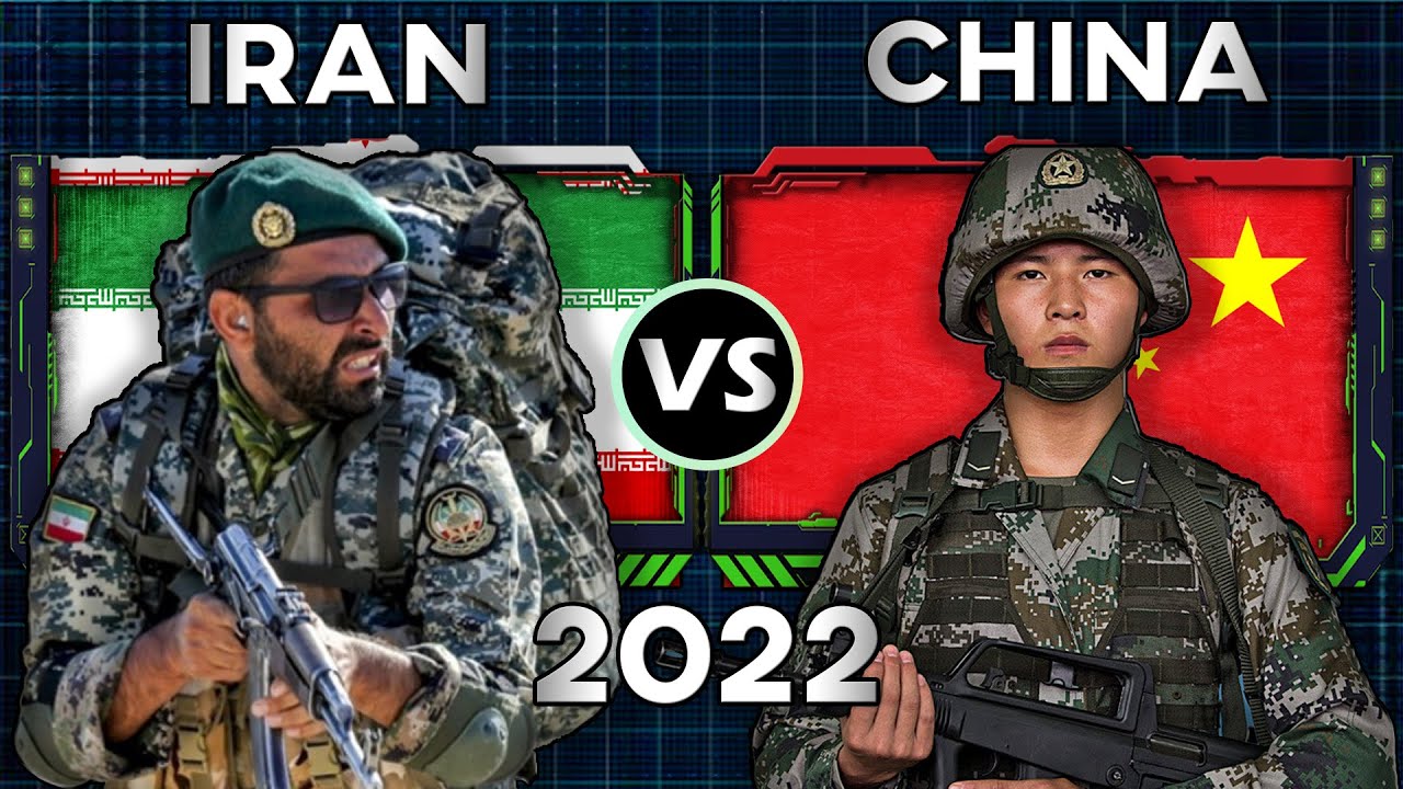 Iran vs China Military Power Comparison 2022