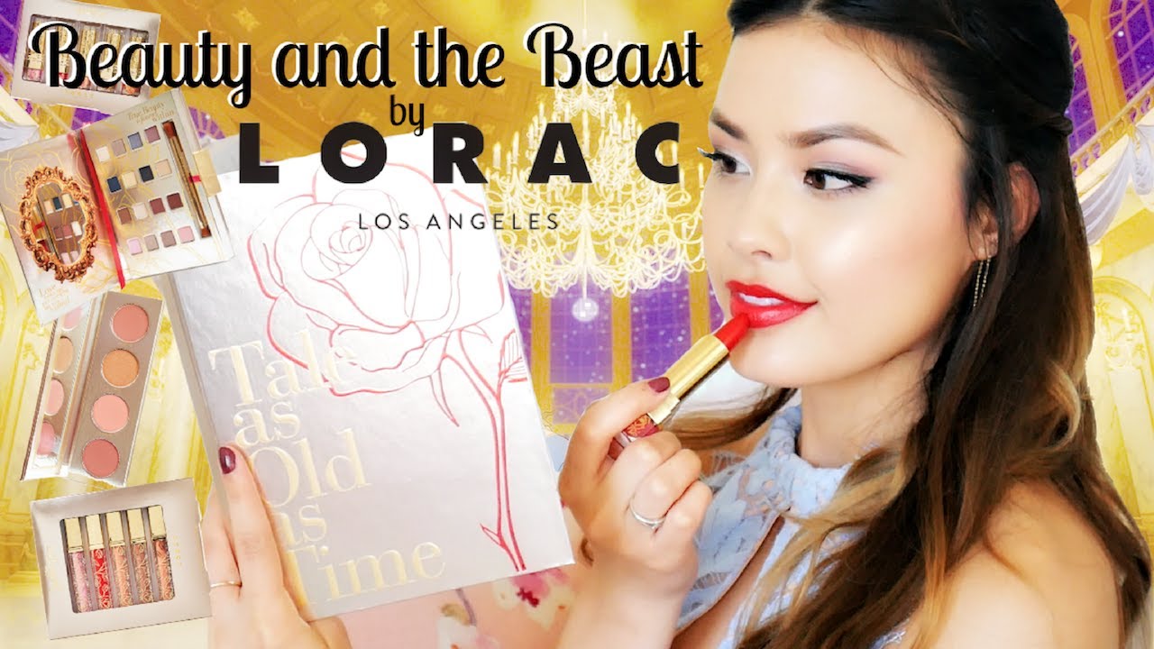 NEW! Disney's Beauty and the Beast by LORAC Makeup | Entire Collection Haul, Review, and Demo!