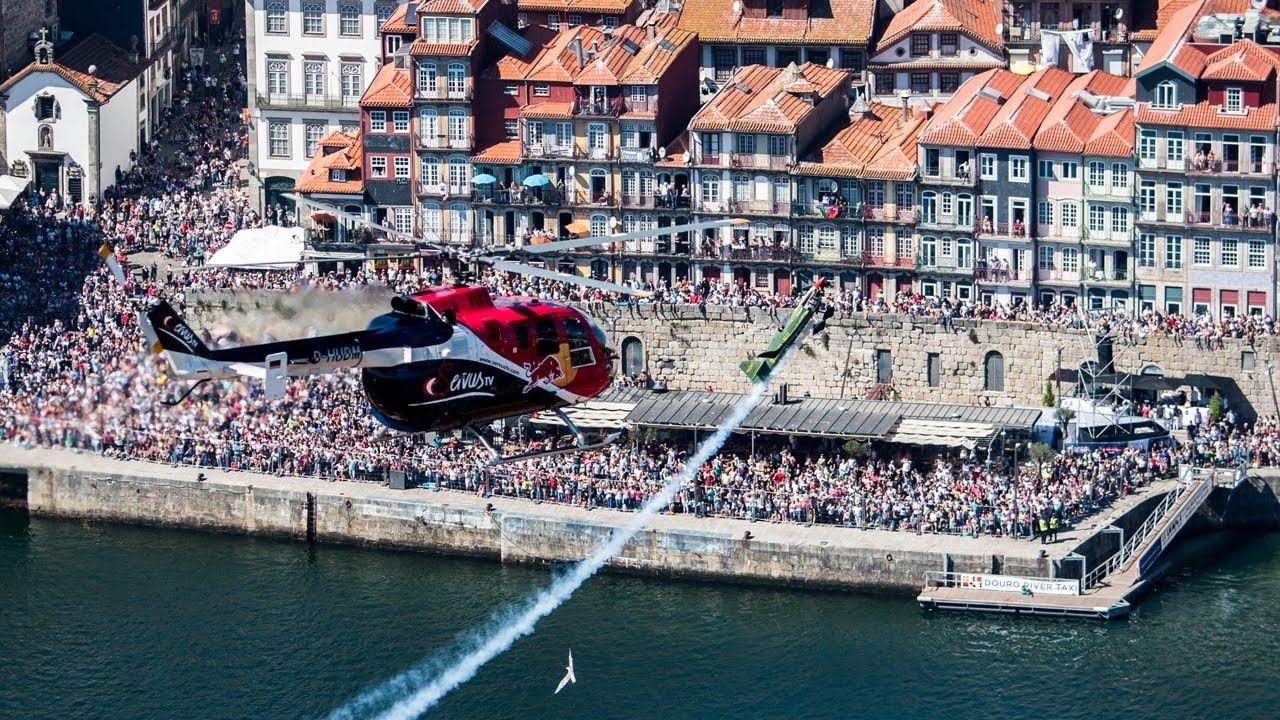 Porto Red Bull Air Race Race Day Action