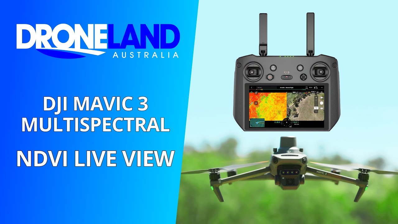 DJI Mavic 3 Multispectral NDVI View