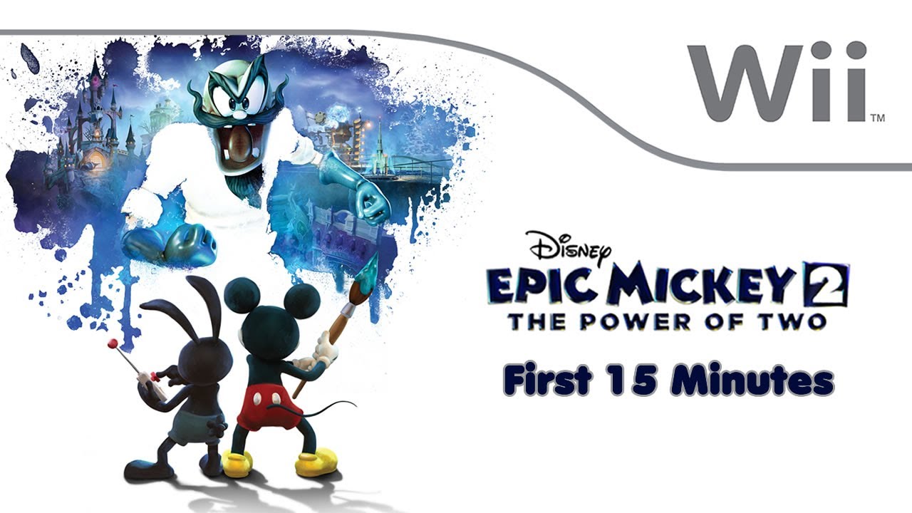 Epic Mickey 2: The Power of Two - First 15 Minutes [Wii]